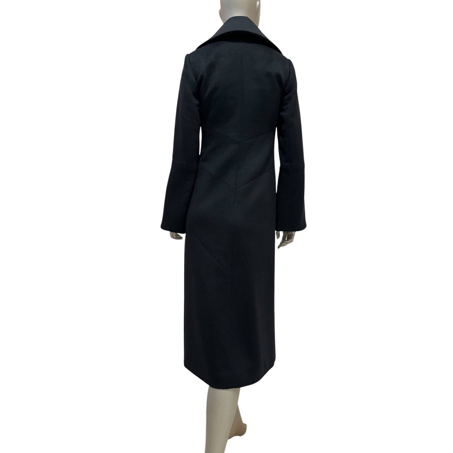 Chanel Rare Cashmere & Wool Bell Sleeve Coat FR 36 Pre-owned