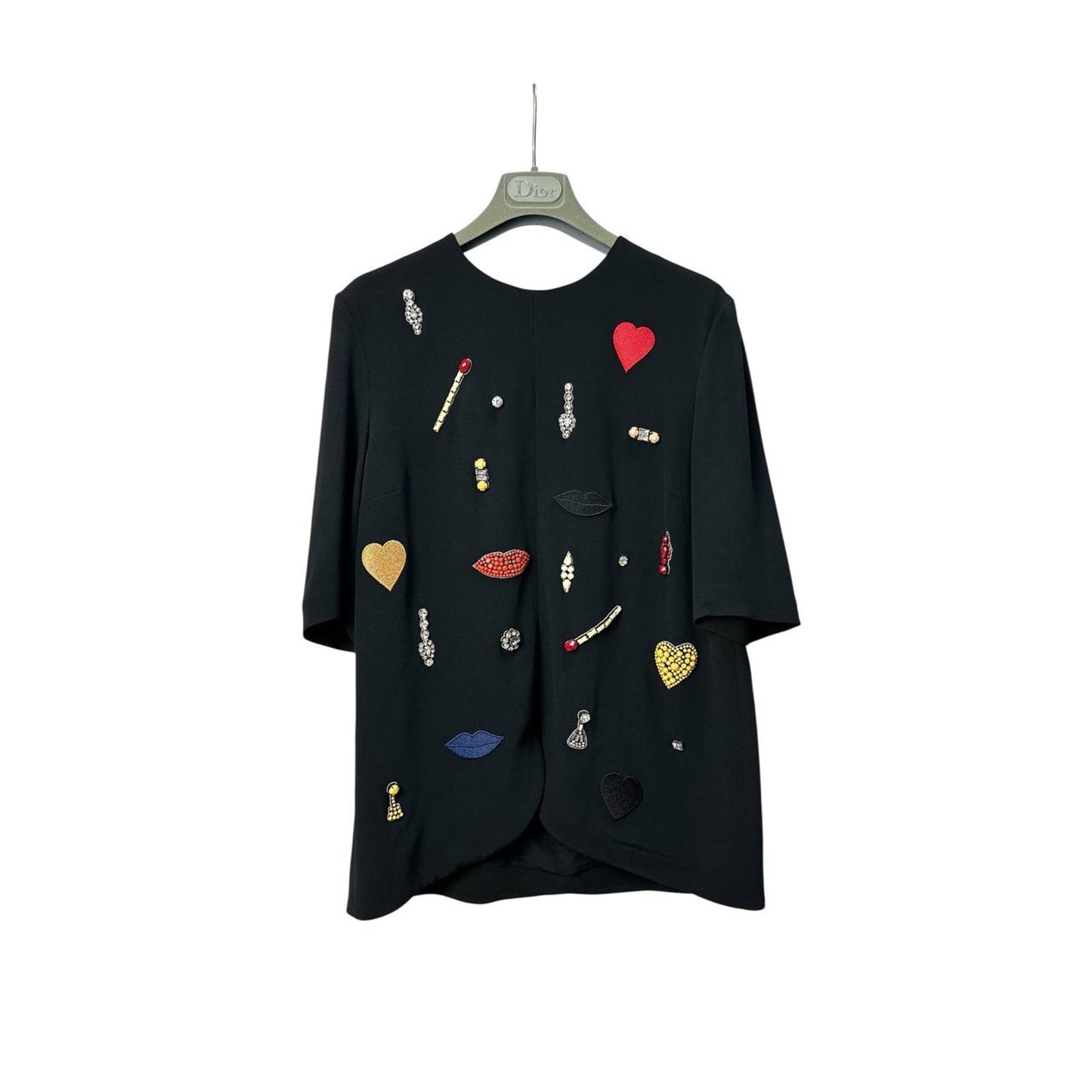 Stella McCantney Embroided Blouse Top Sz.42 Pre-owned