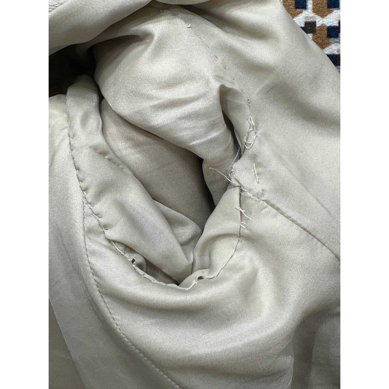 Gucci Vintage Tom Ford Era Ivory Leather Blazer Sz.38 Pre-owned
