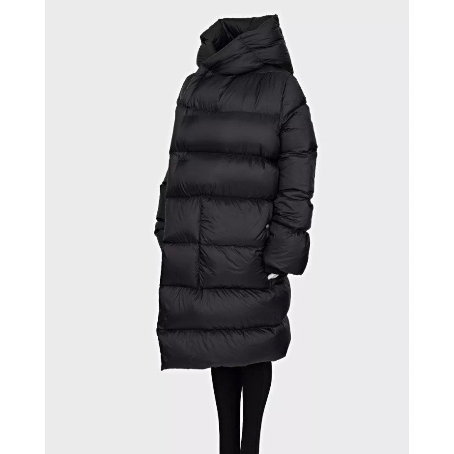 Rick Owens Black Oversized Puffer Jacket Size M Pre-owned