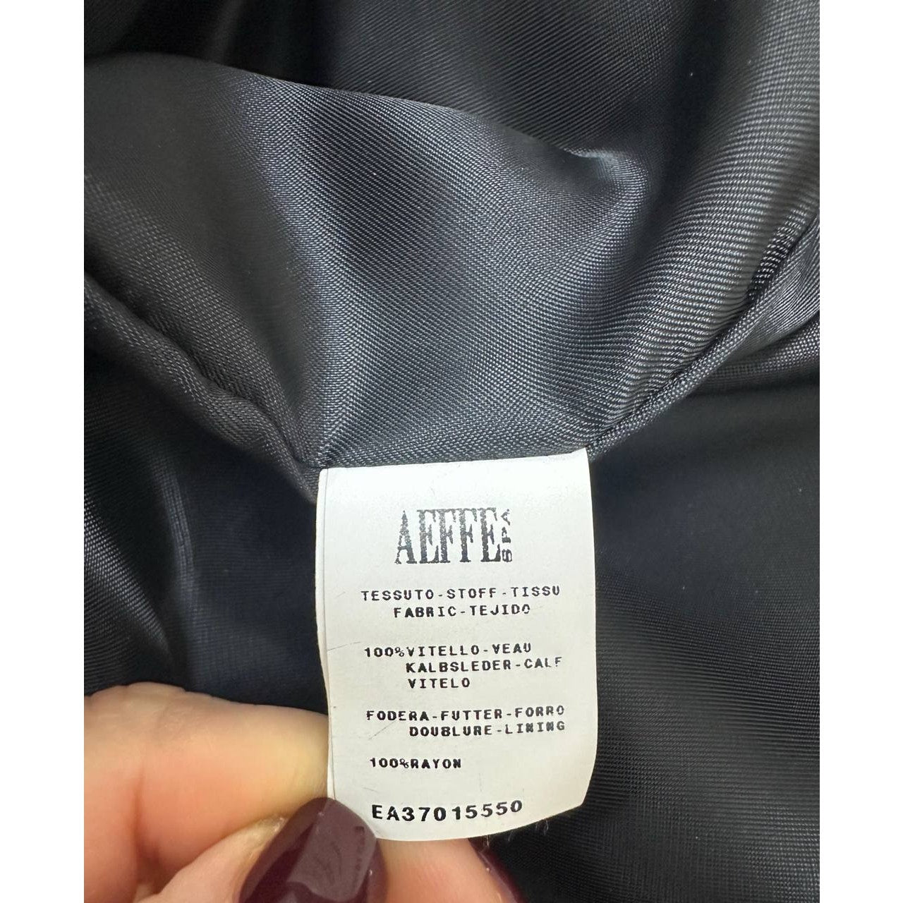 Elegant Moschino Fur & Leather Coat - IT Size 42 pre-owned