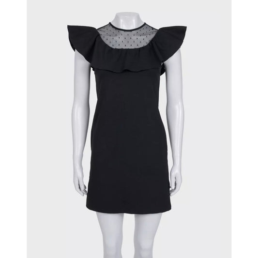 Red Valentino Black Fitted Dress Sz.XS pre-owned