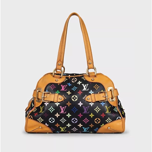 Louis Vuitton Monogram Claudia Black Handbag Pre-owned