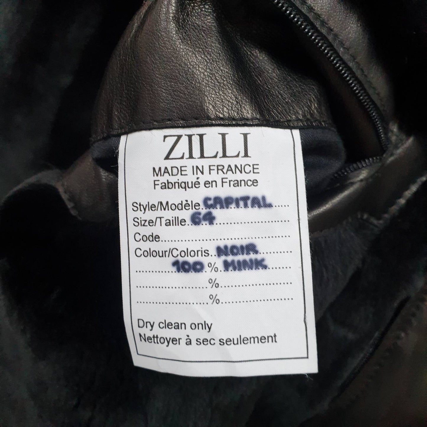 Zilli Shearling-Lined Brown Leather Coat - Size XXL / 64 Pre-owned