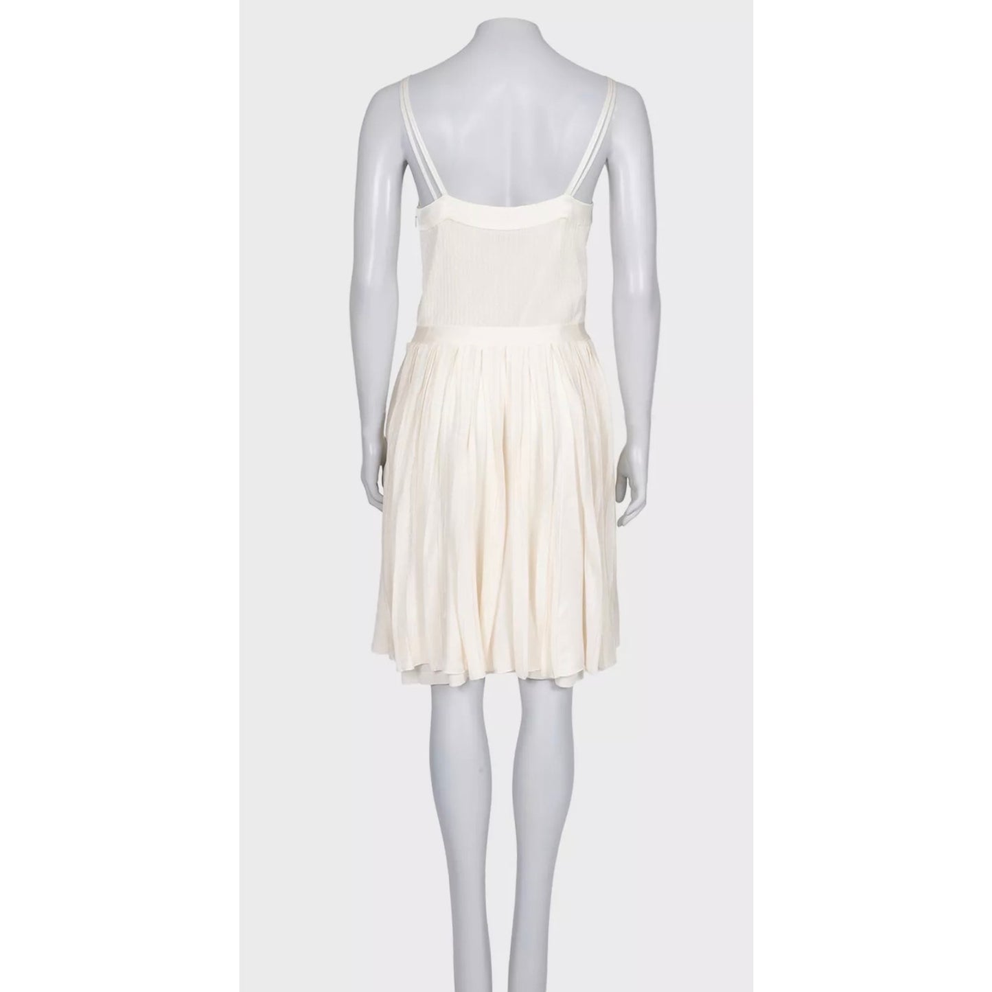 Stunning Chanel White Dress Sz.40 | L Pre-owned