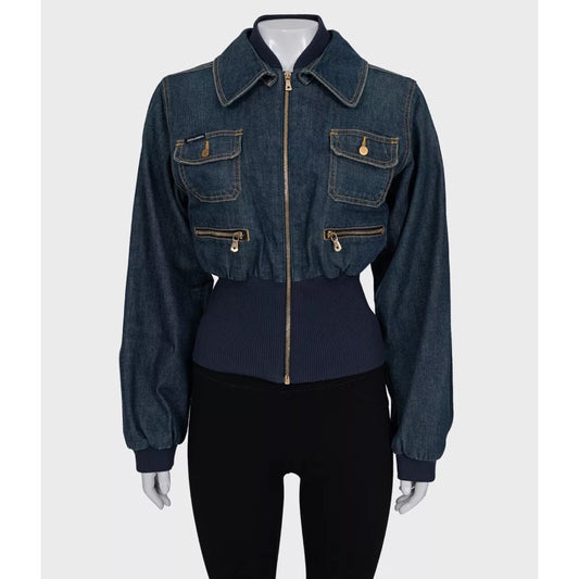 Dolce & Gabbana Fitted Denim Jacket - IT40 / Size S Pre-owned