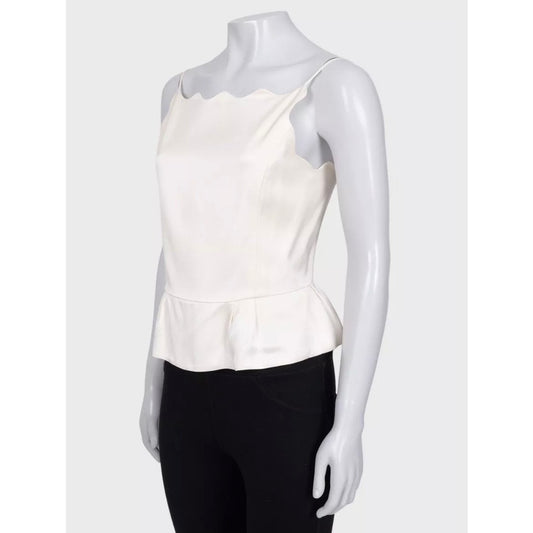 Chanel Silk Fitted Tank Top Sz.40 Pre-owned