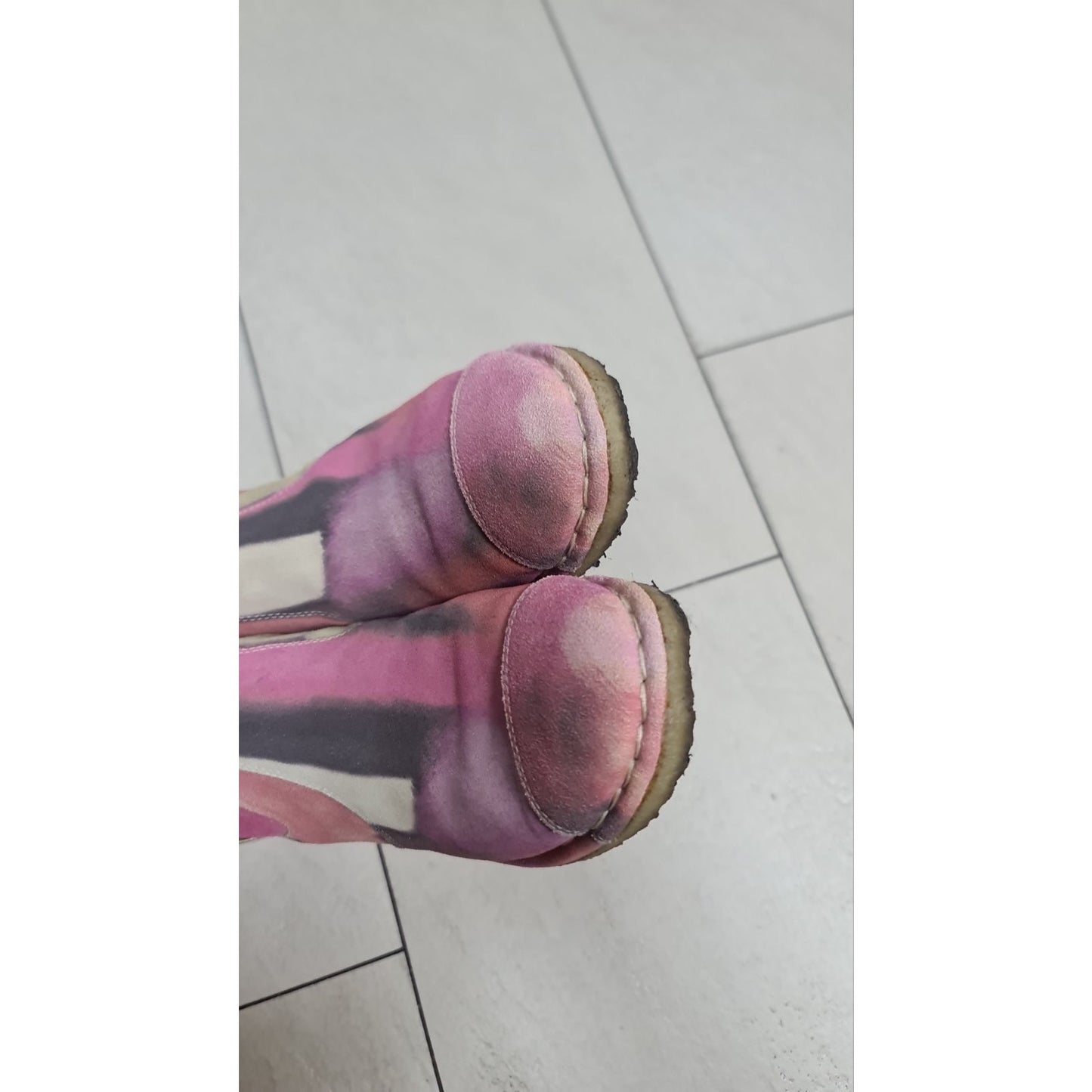 Chanel Tie-Dye Effect Boots Sz.38 Pre-owned