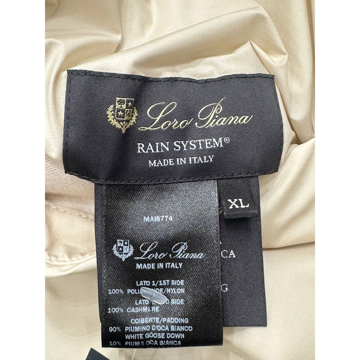 Loro Piana Reversible Down Hooded Jacket - XL Pre-owned