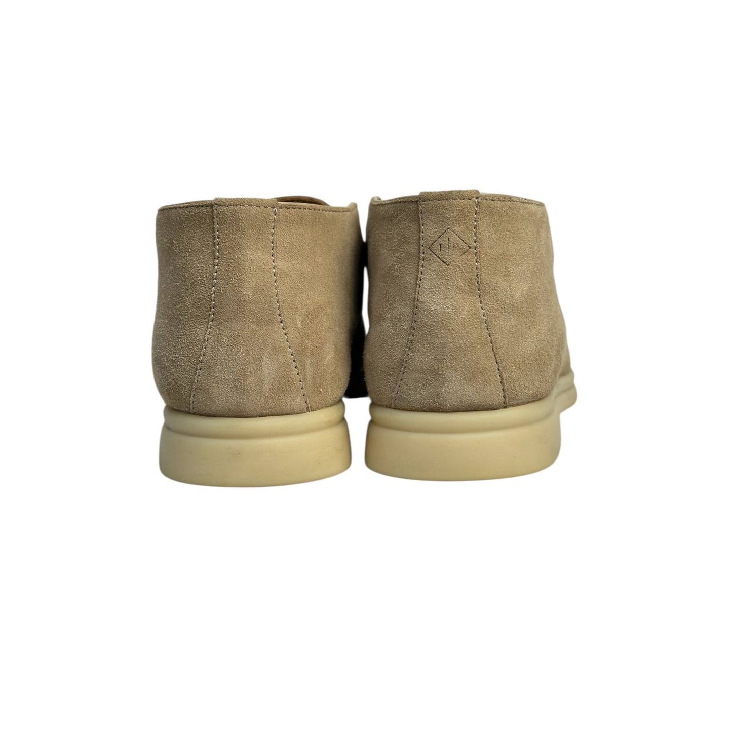 Loro Piana Beige Suede Loafers Sz.38 Pre-owned