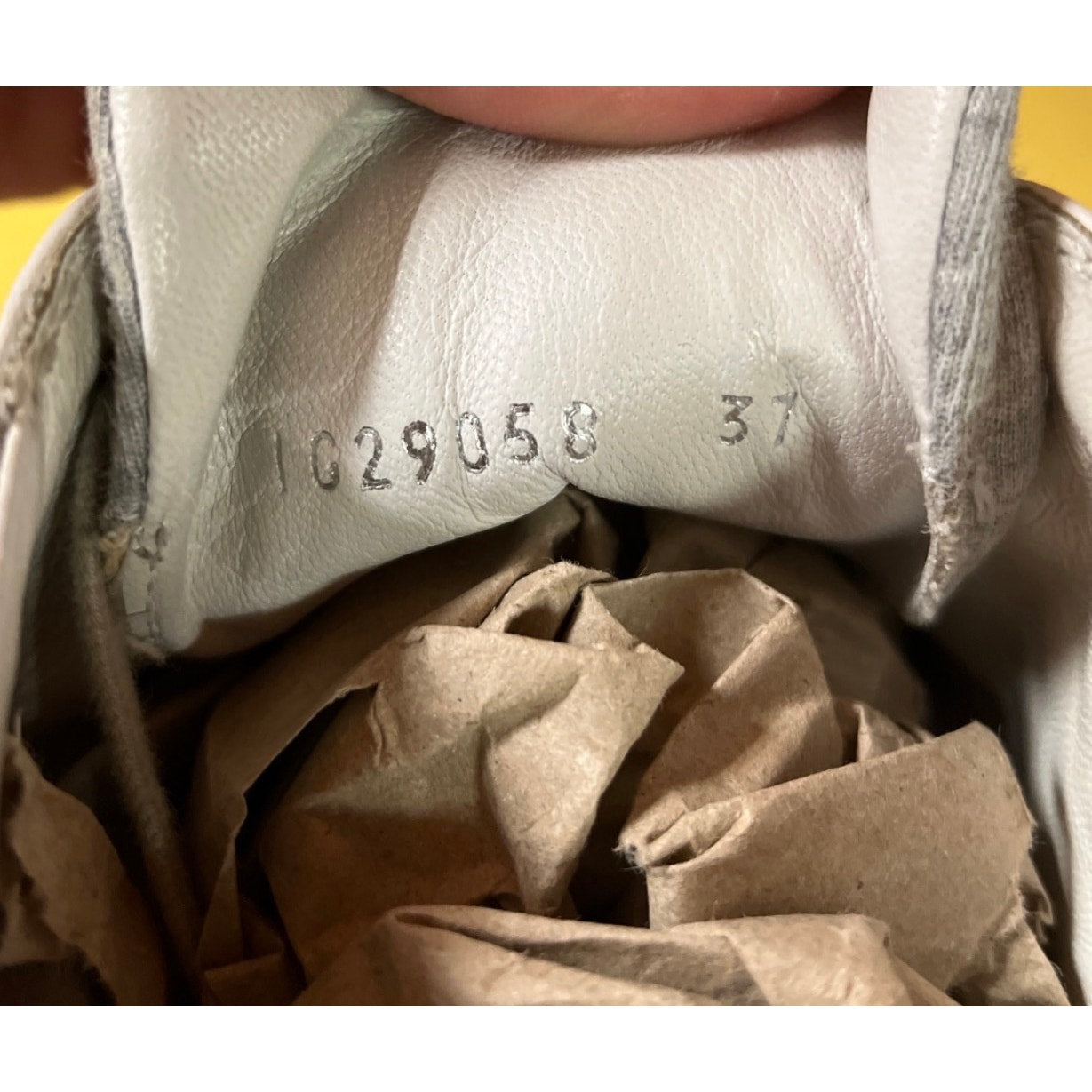 Chanel Grey Textile Leather Toe Sneakers  EU 37 Pre-owned