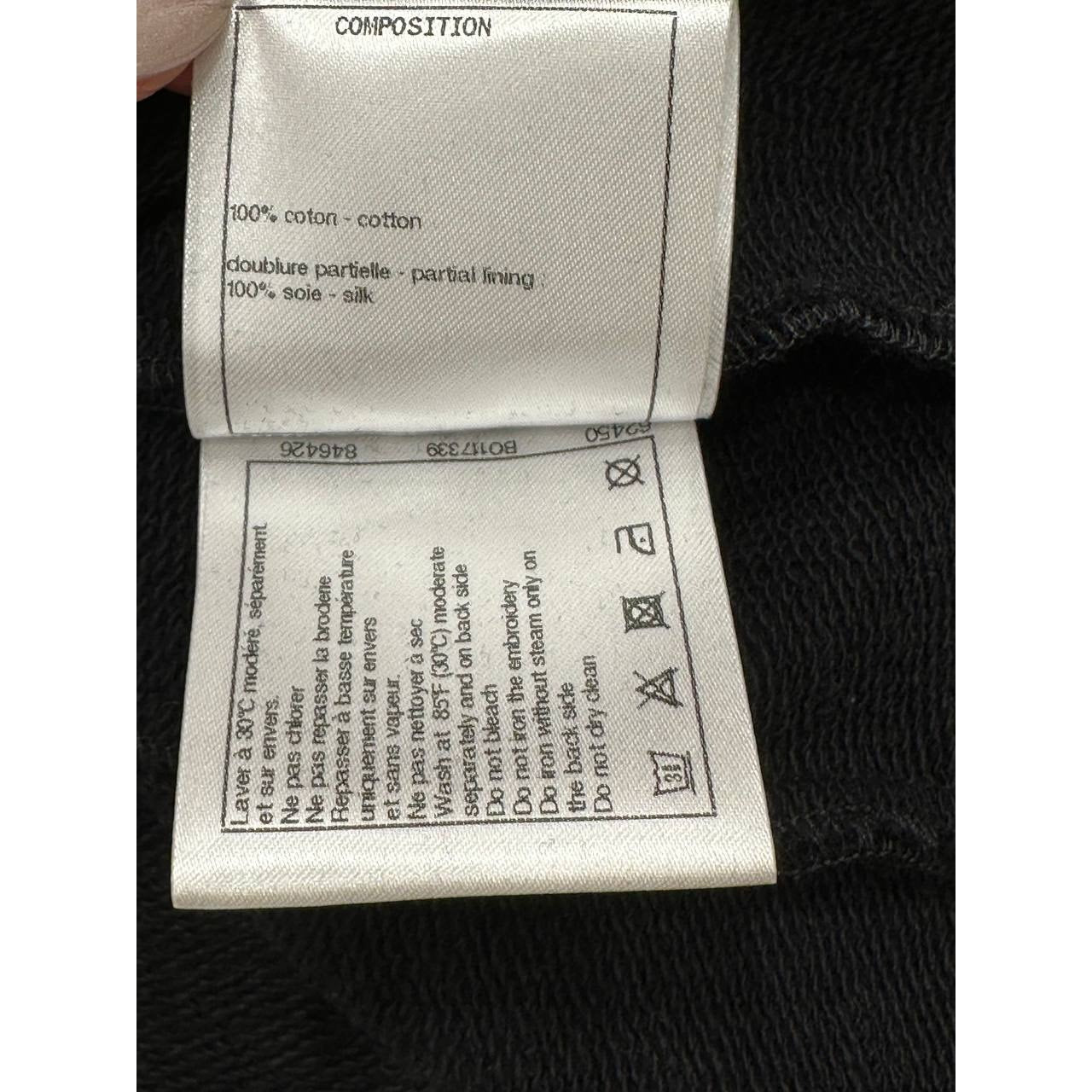 Chanel 2021 Logo Symbols Skirt - Size 38 Pre-owned