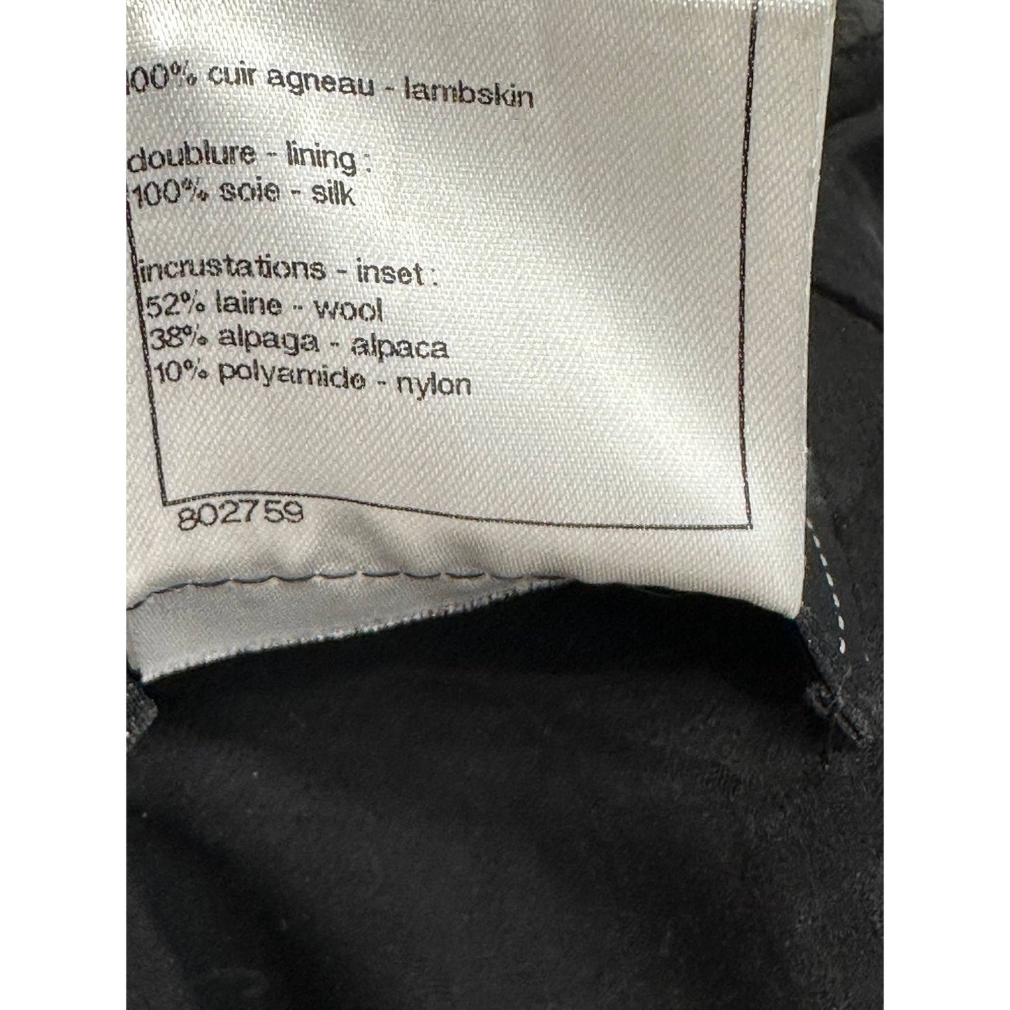 Chanel Tweed & Leather Dress Sz/36 Pre-owned