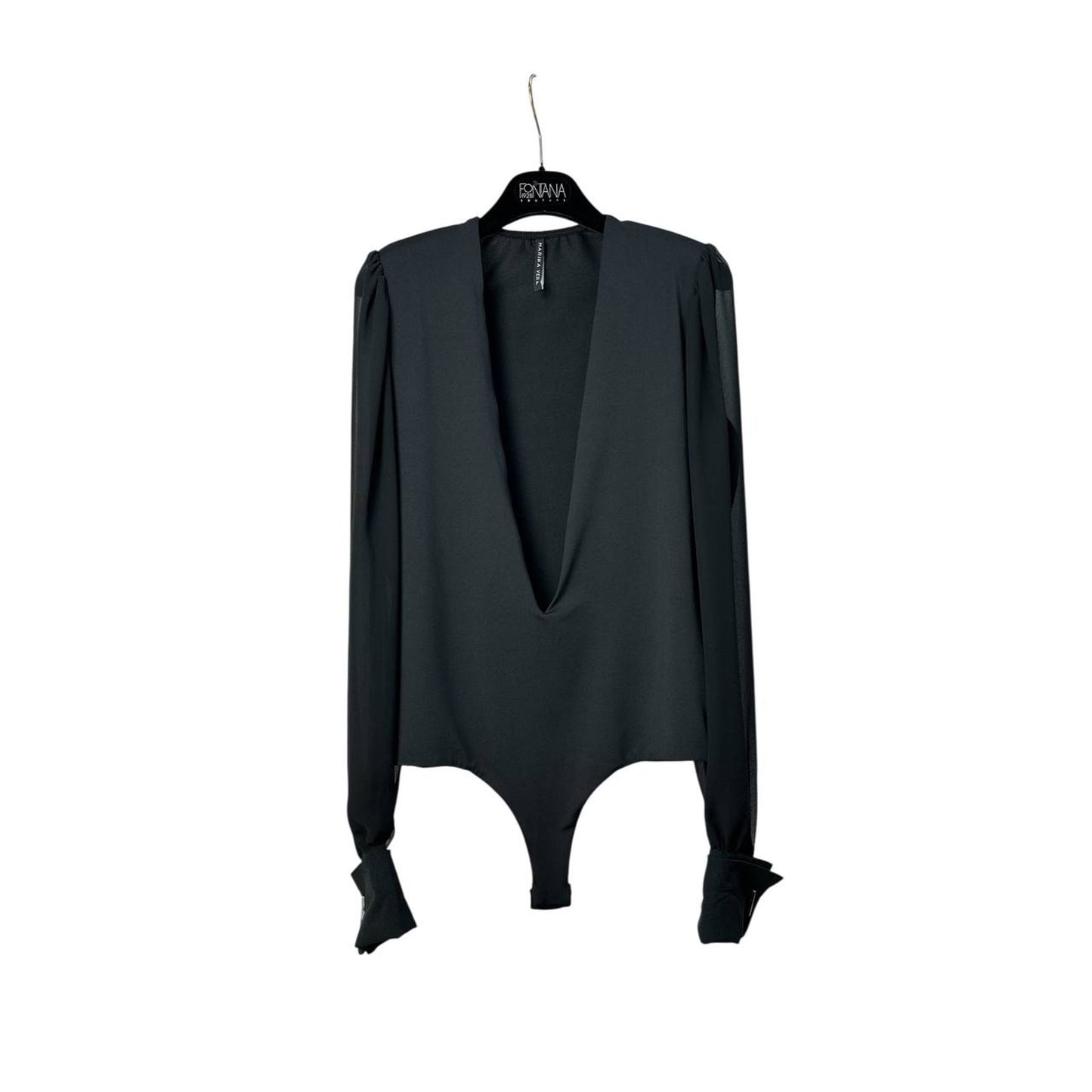 Marika Vera Deep V-neck Bodysuit Sz.40 Pre-owned