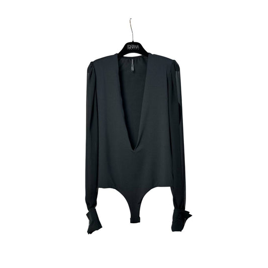 Marika Vera Deep V-neck Bodysuit Sz.40 Pre-owned