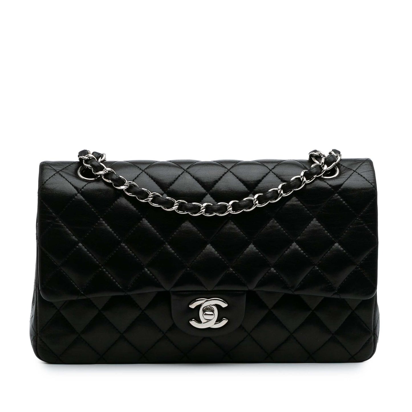 Chanel Medium Classic Lambskin Double Flap Pre-owned