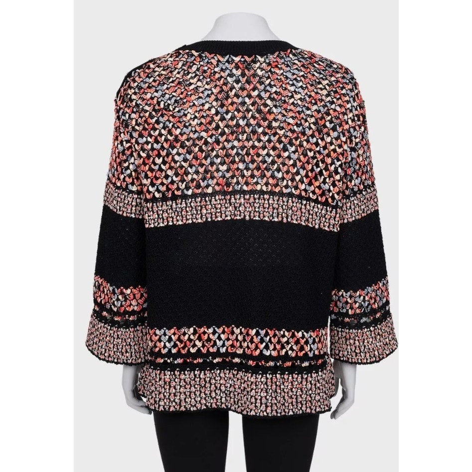 Chanel Loose-Fit Cotton Silk Jumper - FR40 / L Pre-owned