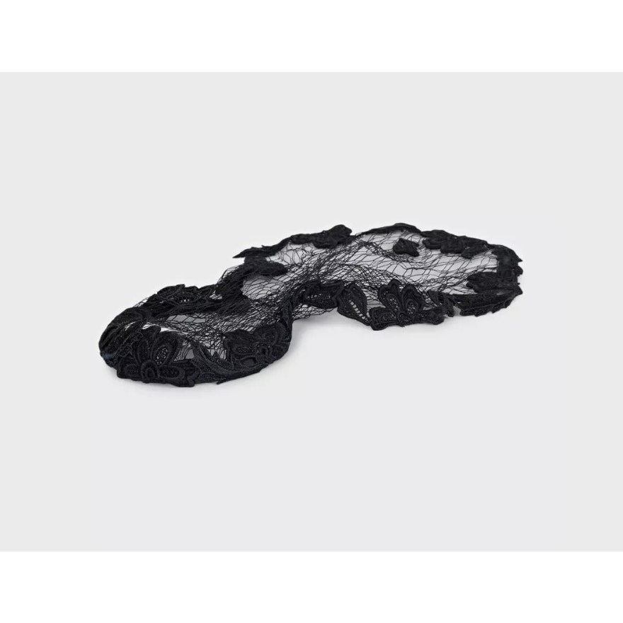Dolce & Gabbana Black Lace Veil Headband Pre-owned