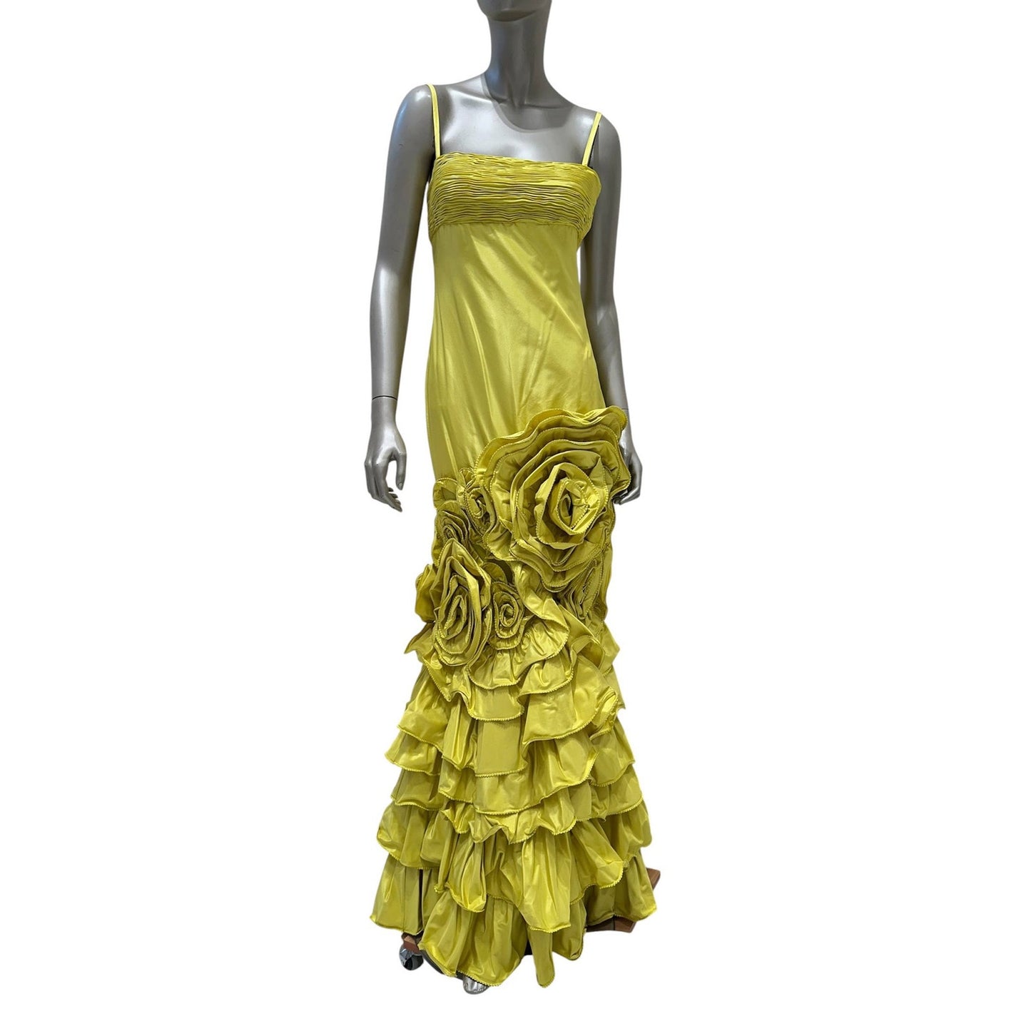 Valentino Silk Runway Rose Gown SS07 US 6 Pre-owned