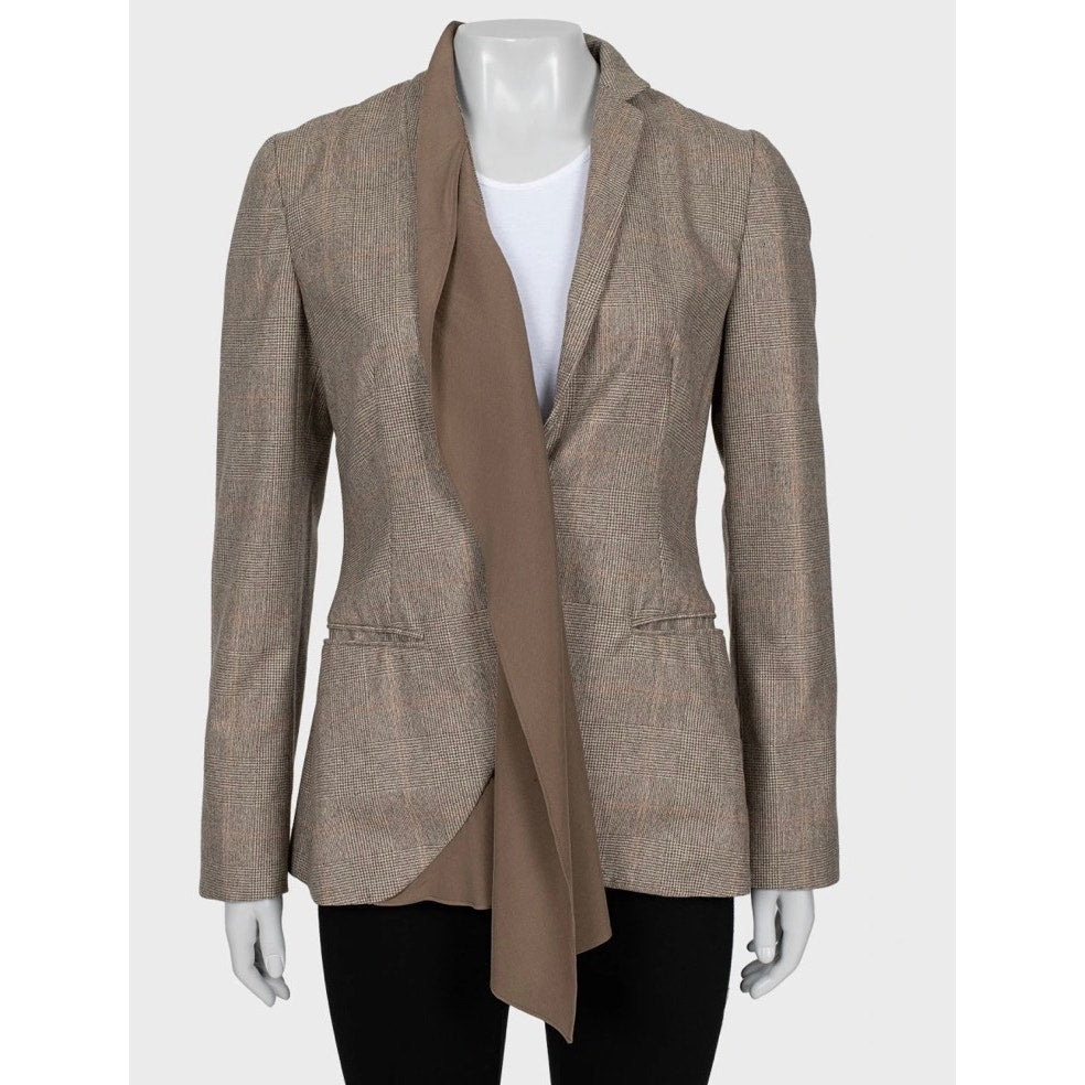 Brunello Cucinelli Brown Cashmere Jacket - Size 42 M Pre-owned