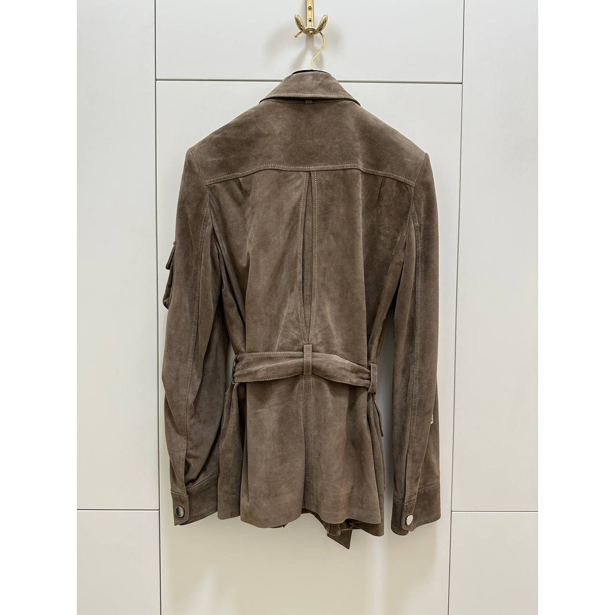 Dolce & Gabbana  Goatskin Leather Safari Jacket - IT 40 Pre-owned