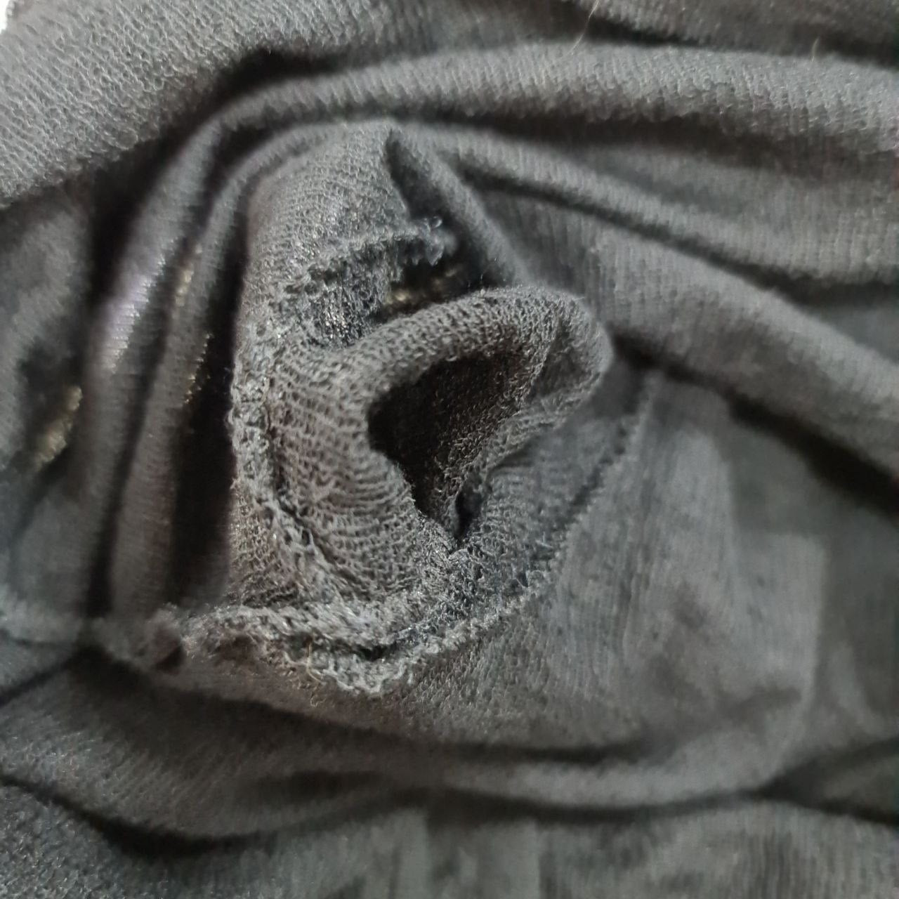 Chanel 2011 Black Viscone Top Sz.36 Pre-owned