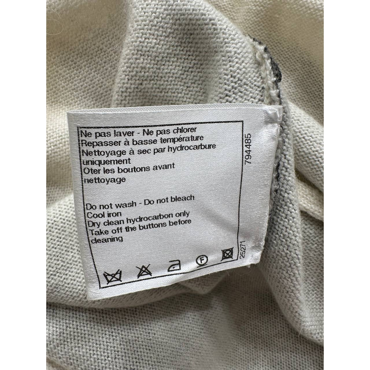 CHANEL Cashmere Angora 2010 Collection Dress Size 38 Pre-owned