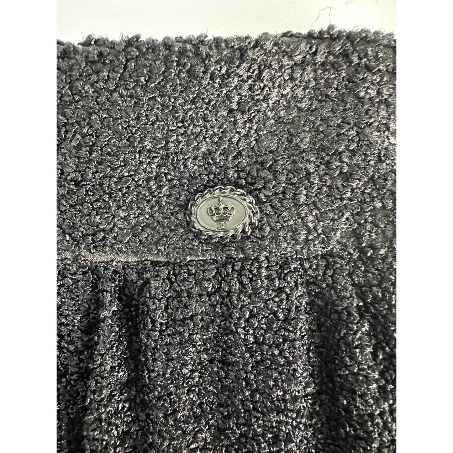 Chanel Tweed Embroidery Skirt Sz.36 Pre-owned