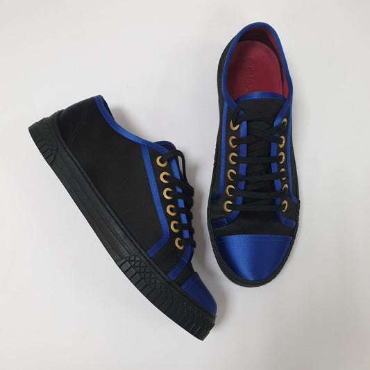 NWOB Chanel Satin Sneakers, Size 40 Pre-owned