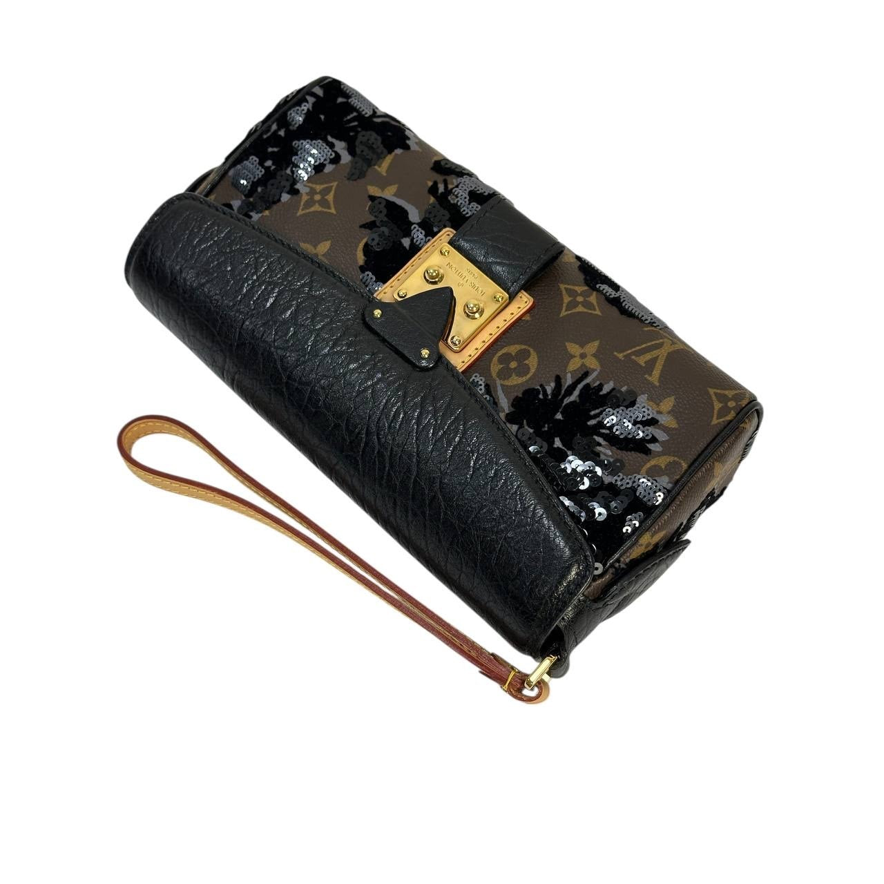 Louis Vuitton Limited Edition Fleur de Jais Clutch pre-owned
