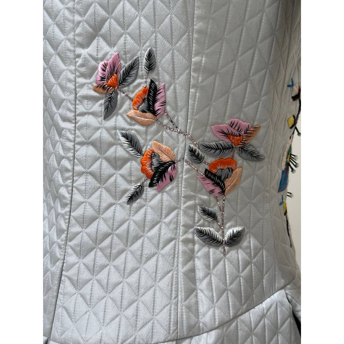 Christian Dior Quilted Midi Dress  Sz.38 Pre-owned
