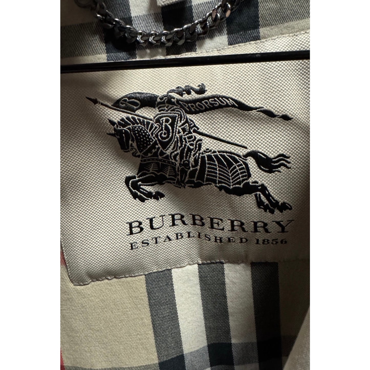 Burberry Beige Cropped Trench Coat with Belt EU32/XXS Pre-owned