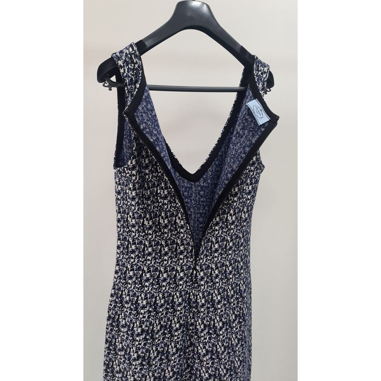 Prada Knit Midi Dress Sz.M Pre-owned