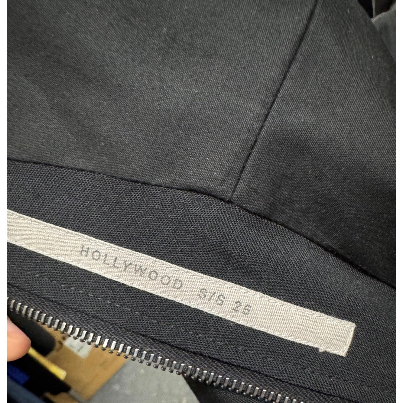 Rick Owens Open Shoulder Elegant Black Wool Dress US6/M Pre-owned