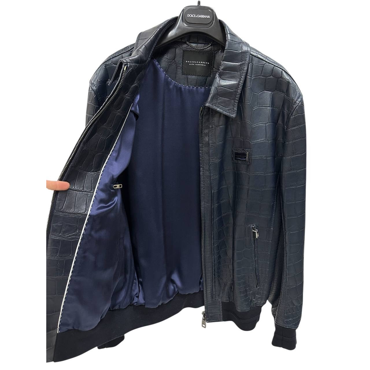 Dolce & Gabbana Alta Sartoria Navy Jacket Pre-owned