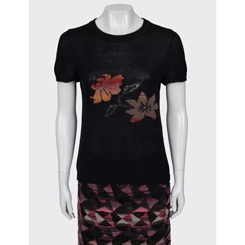 Chanel Geometric Knit Top & Skirt Set - Size38/ M pre-owned