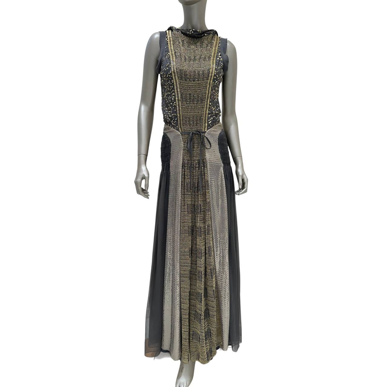 Chloé Off-Shoulder Designer Dress - Size 36 pre-owned