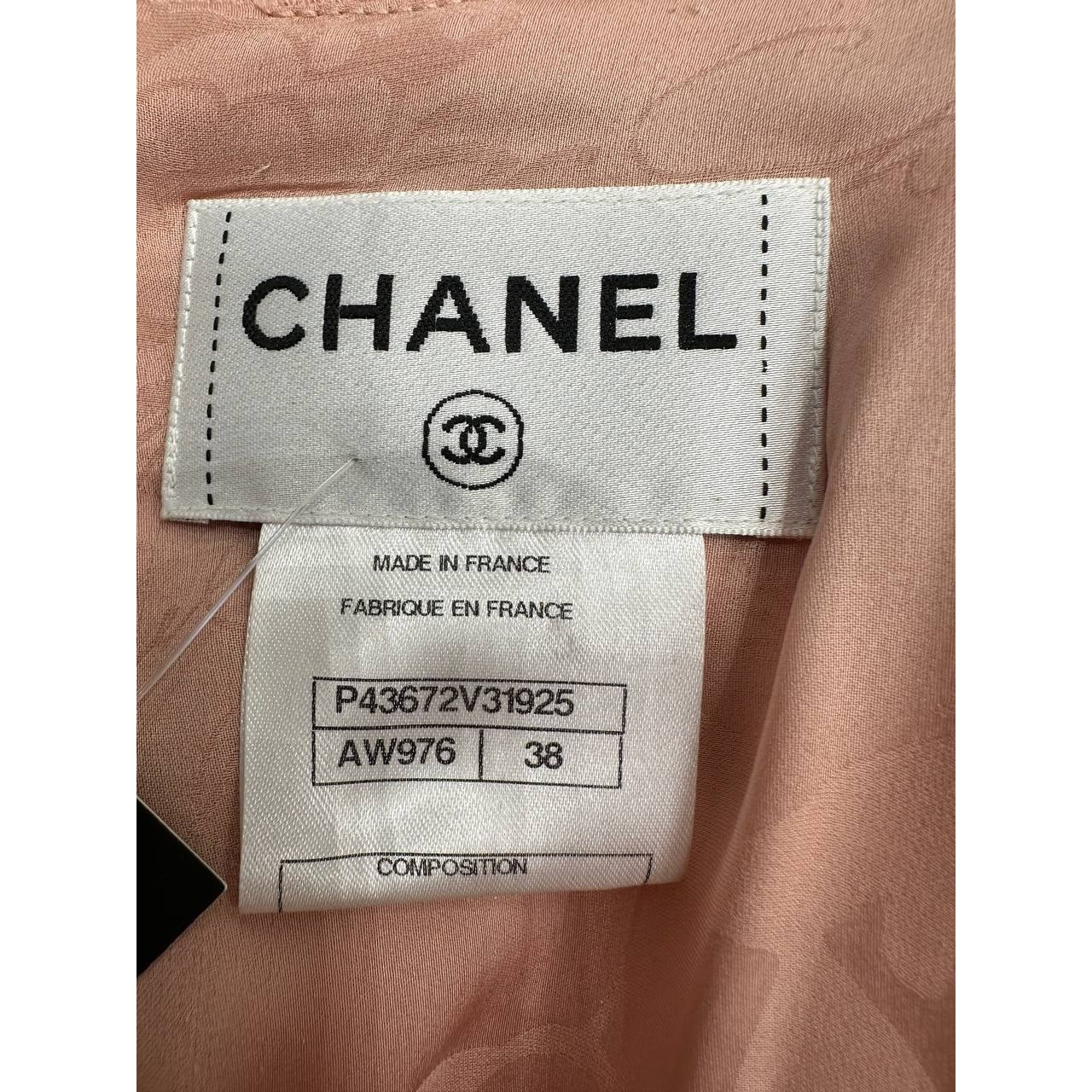 Chanel Pink Wool Dress - Runway 2012 Collection sz.38 pre-owned