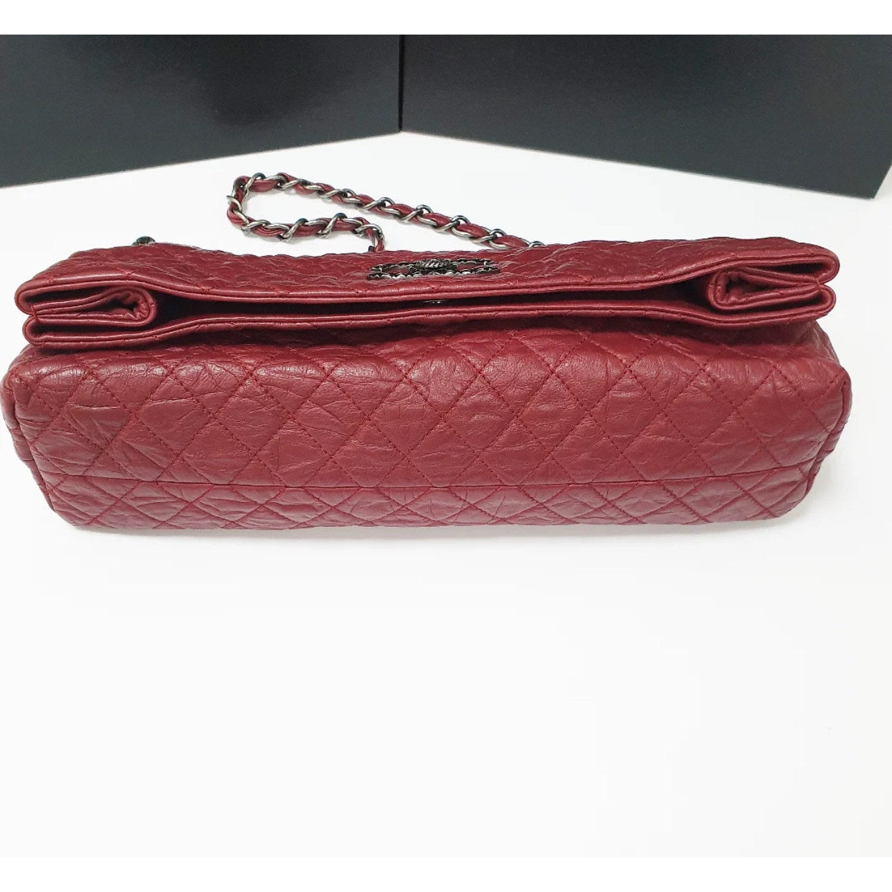 Chanel Red CC Coco Rider Flap Bag Pre-owned