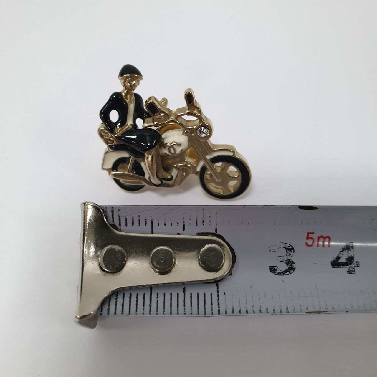 Chanel Coco Motorcycle Spring 2010 Collection Brooch  Pre-owned