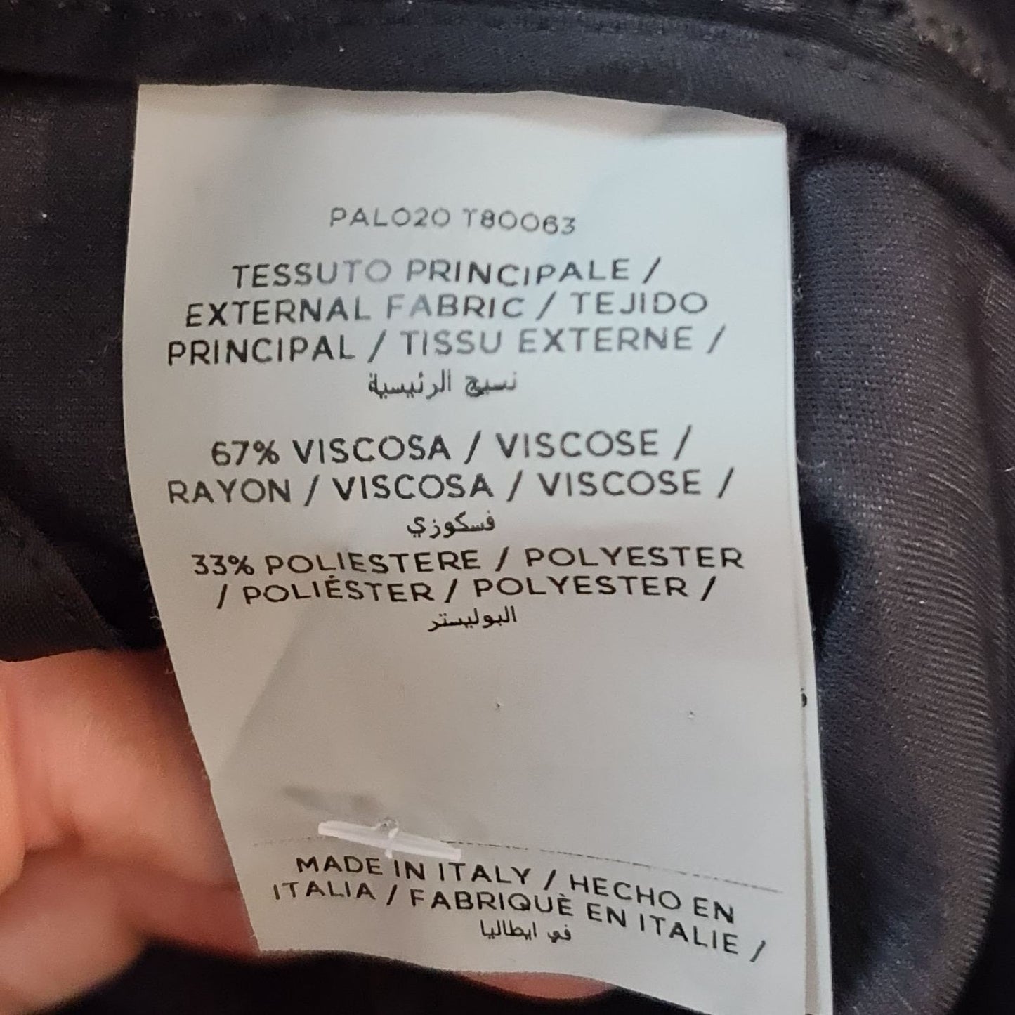 Tom Ford Black Leather Leggins Pants Sz.40 pre-owned