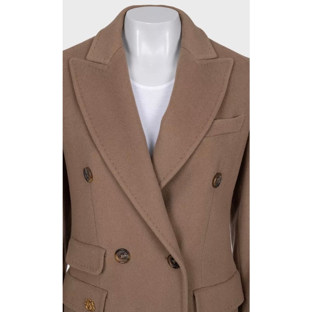 Roberto Cavalli Wool & Cashmere Coat - Size 42/ M Pre-owned