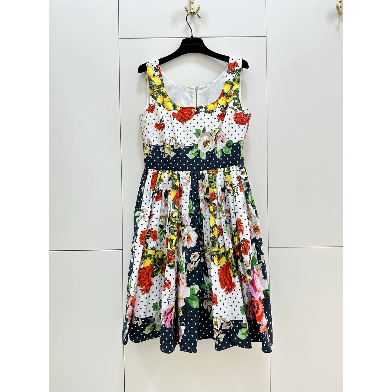 Dolce & Gabbana Majolica Floral Summer Dress IT42 M pre-owned