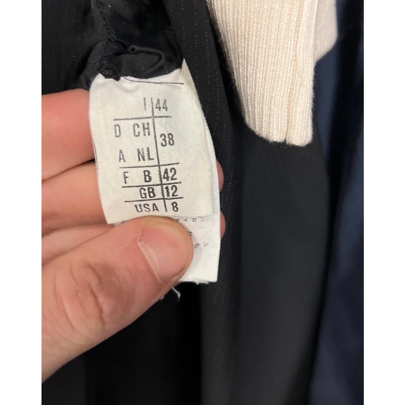 Gianfranco Ferré Black Wool Suit - US8/L Pre-owned