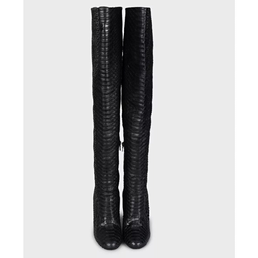 Dries Van NotenLambskin Over Knee Boots - EU 38 Pre-owned