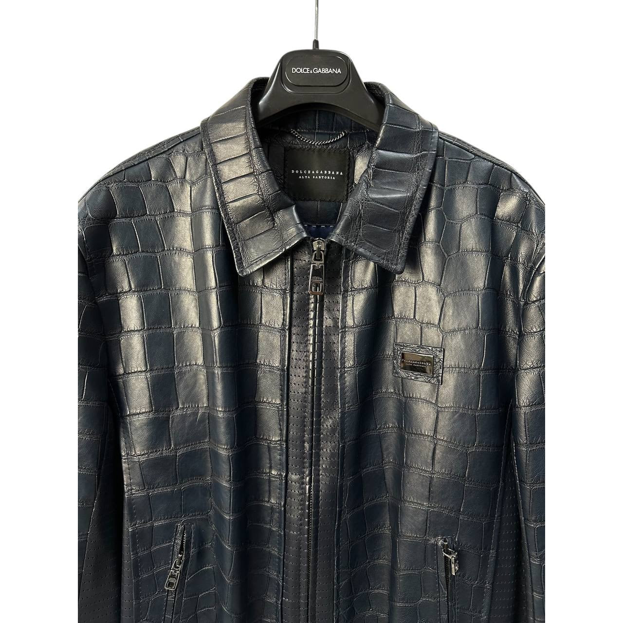 Dolce & Gabbana Alta Sartoria Navy Jacket Pre-owned