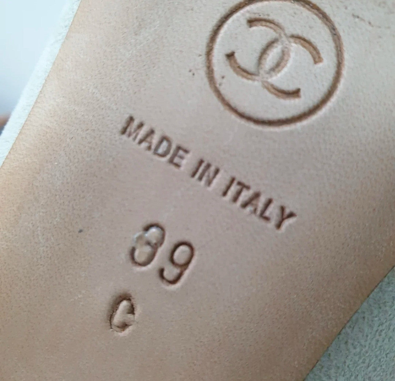 Chanel Gray Suede Lace Up Ankle Boots Booties Sz.39