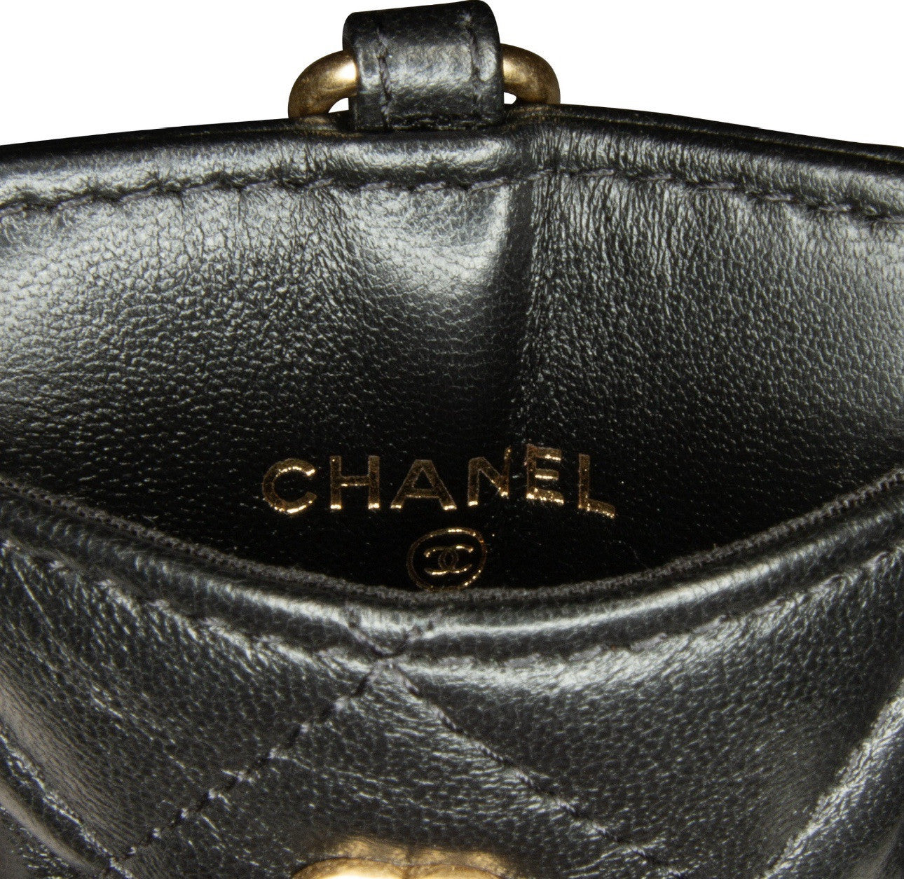 Chanel 2021 Pearl Crown Cc Wristlet Multi Pouches Clutch Bag