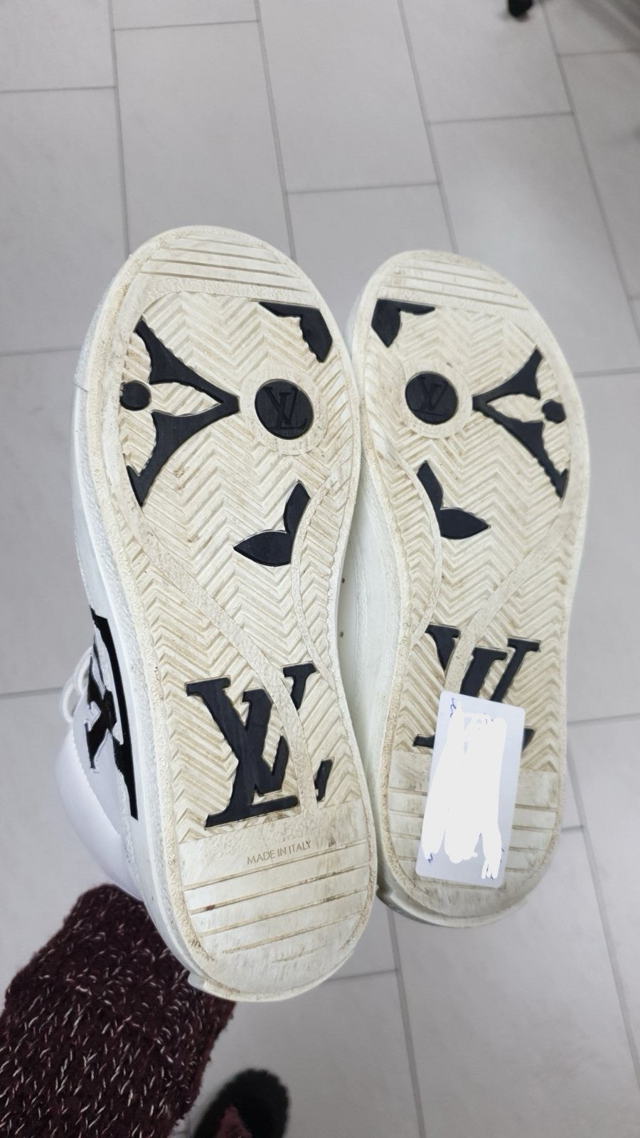Louis Vuitton LV Hi-top Sneakers Sz36